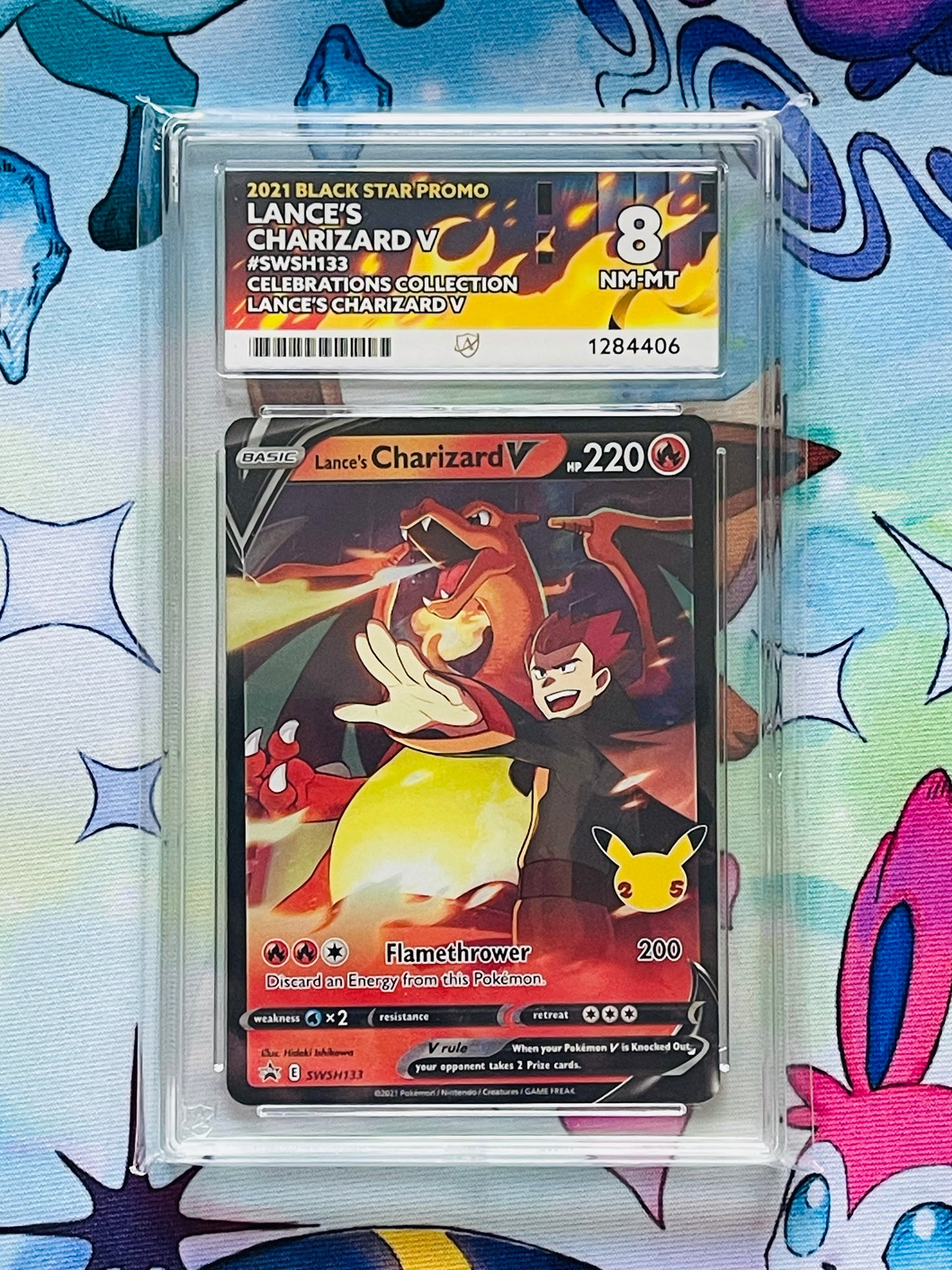 Lance’s Charizard V - Black Star Promo - ACE 8