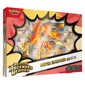 Ascended Heroes - Mega Emboar EX Collection Box