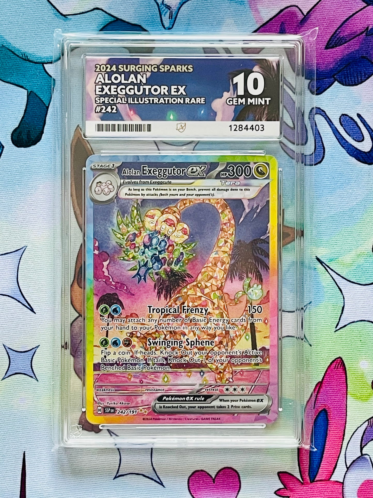 Alolan Exeggutor EX - 242/191 Surging Sparks - ACE 10