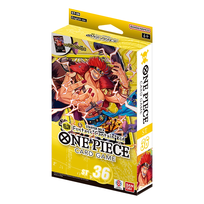One Piece - ST-36 - Yellow Eustace "Captain" Kid Starter Deck