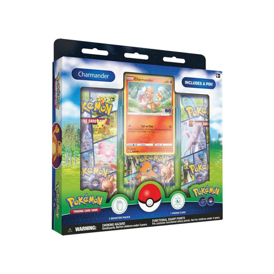 Pokemon TCG - Pokemon GO - Pin Collection Box - Charmander