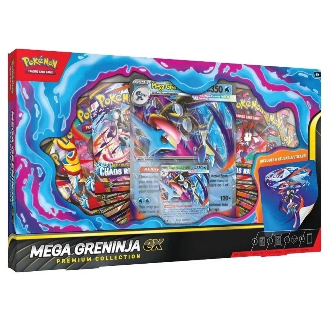Pokemon TCG - Mega Greninja EX Premium Collection Box