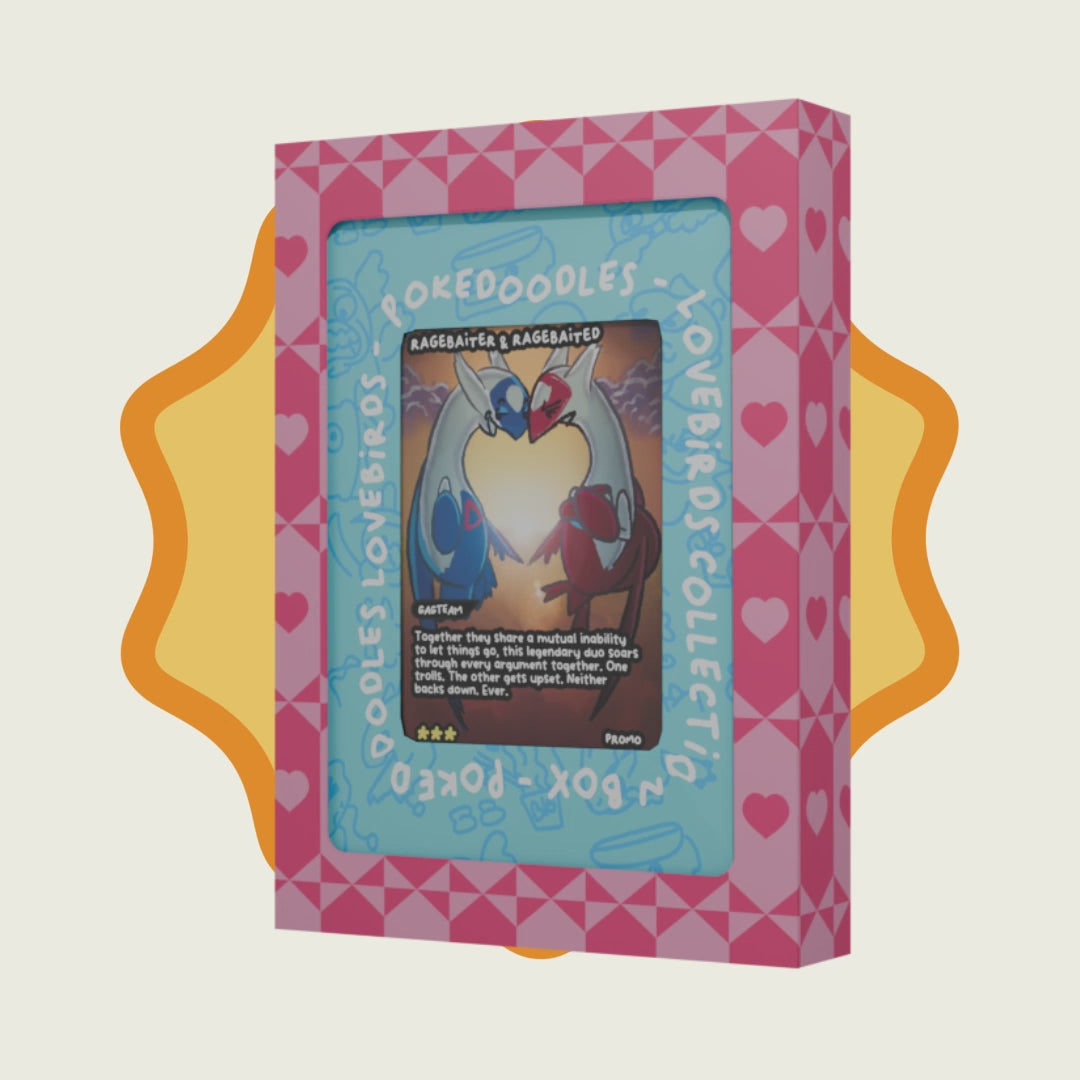 Pokedoodles - Lovebirds Collection Box