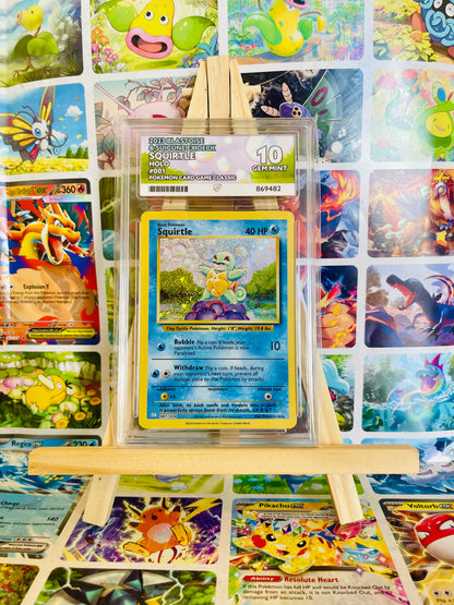 Squirtle - 001/034 - Classic Collection CLB - Ace 10