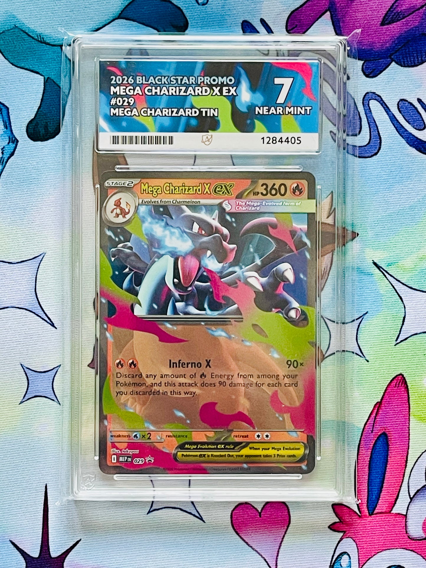 Mega Charizard E EX - Black Star Promo - ACE 7