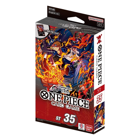 One Piece - ST-35 - Red & Black Sabo Starter Deck