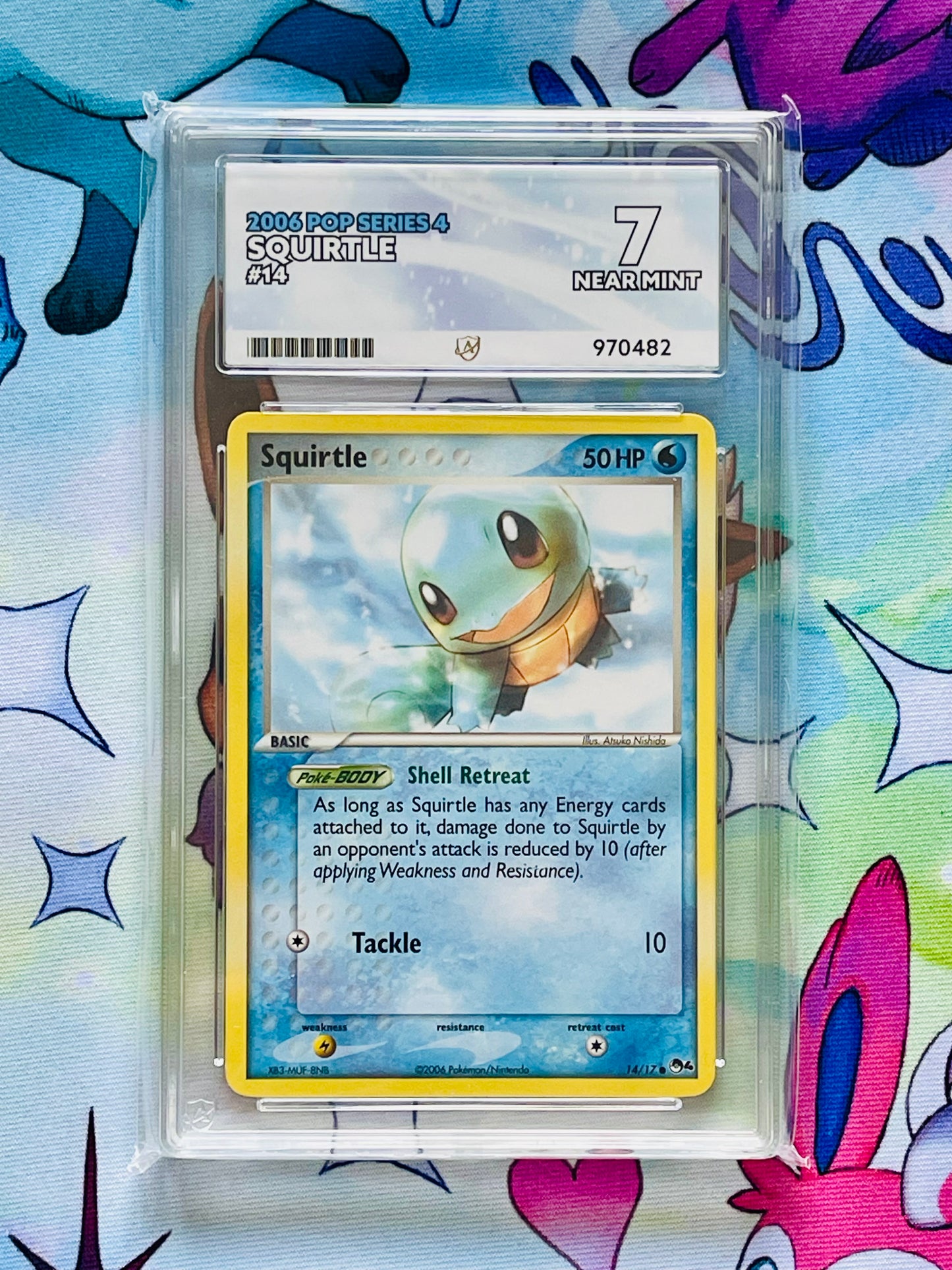 Squirtle - 14/17 Pop Series 4 - ACE 7