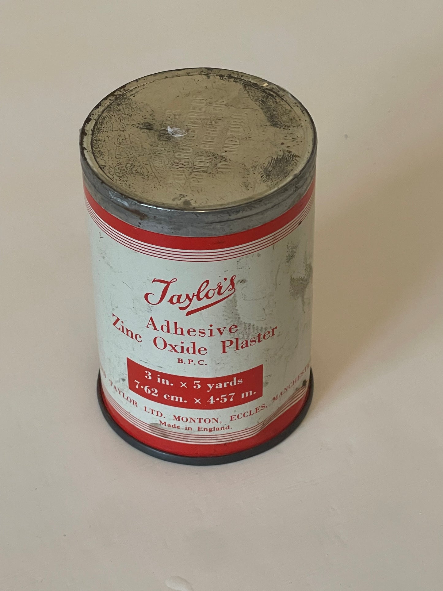 Taylor’s Sealed Plaster Can