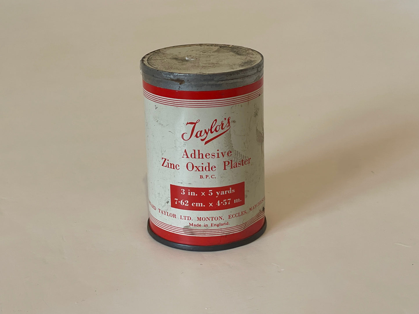 Taylor’s Sealed Plaster Can