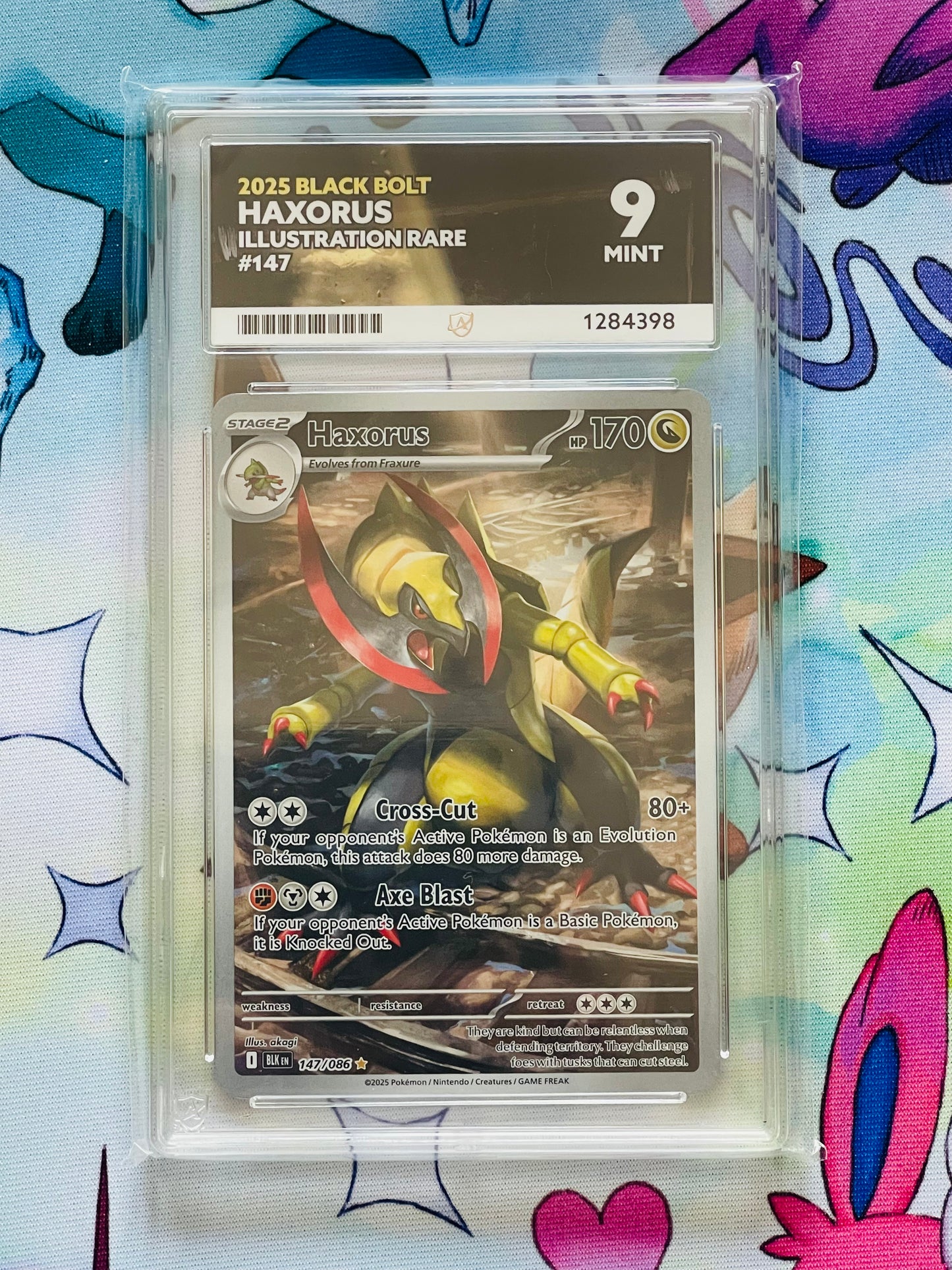 Haxorus - 147/086 Black Bolt - ACE 9