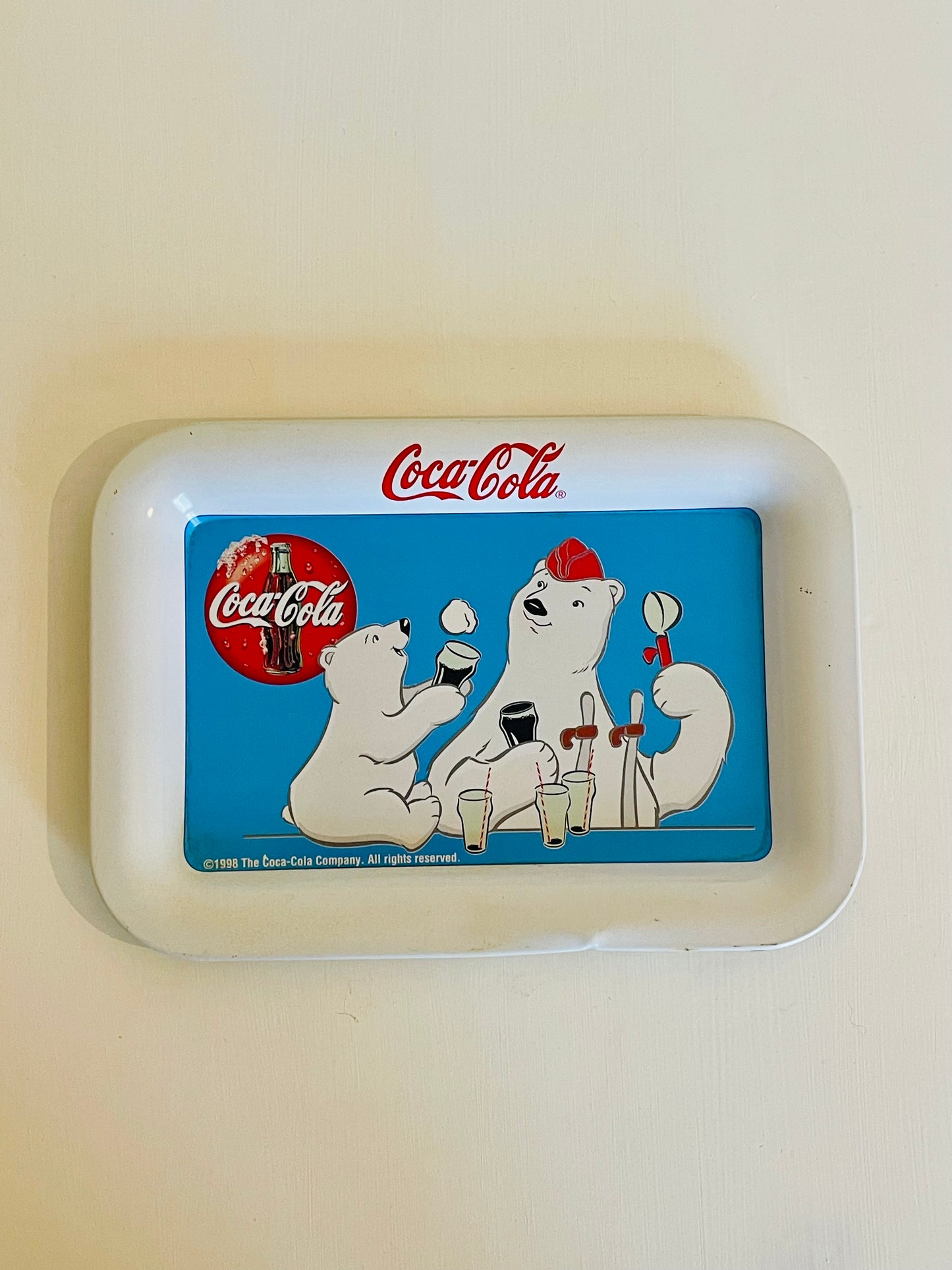 Coca-Cola Polar Bear Tray