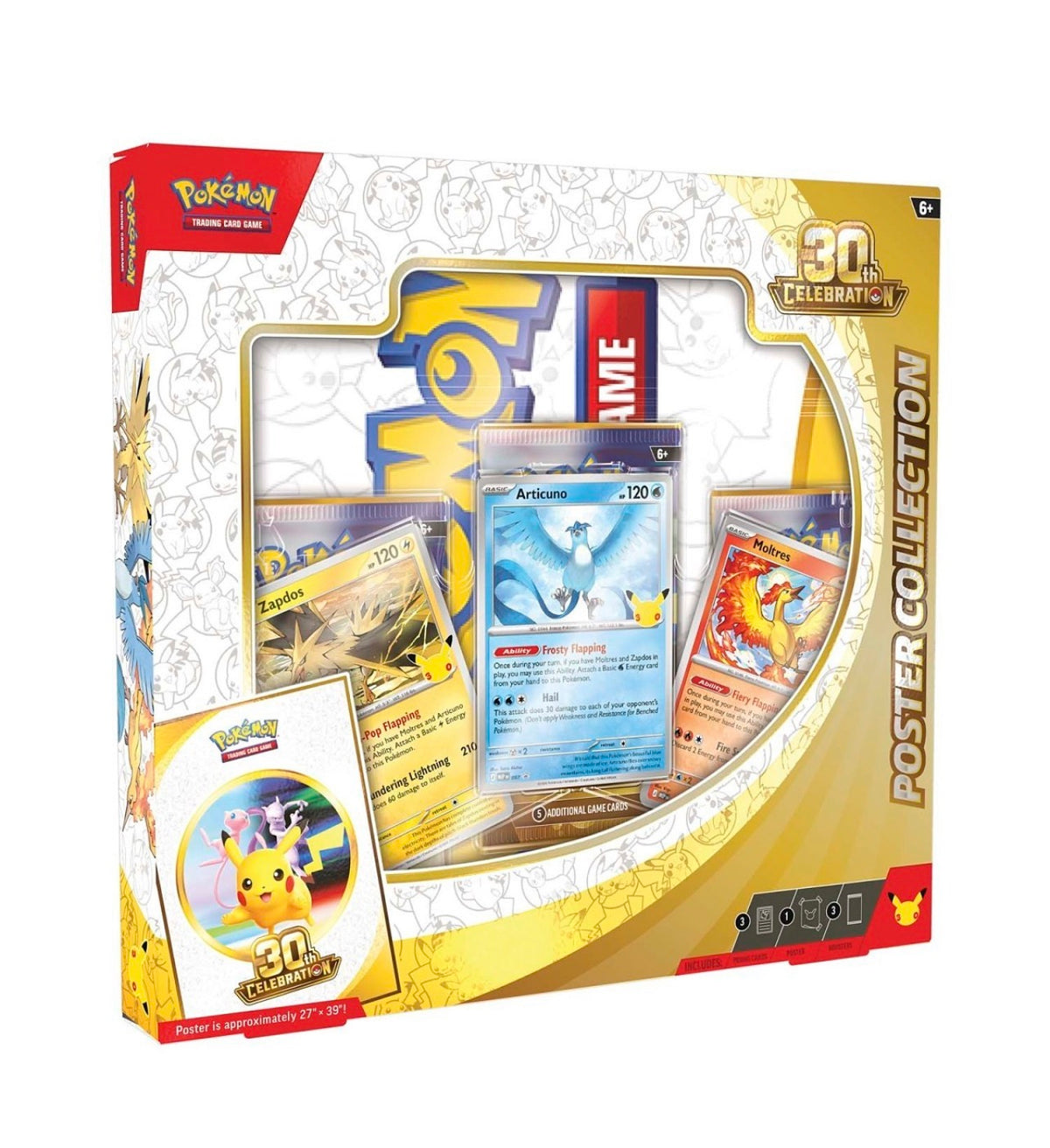 Pokemon TCG - 30th Celebration - Poster Collection Box
